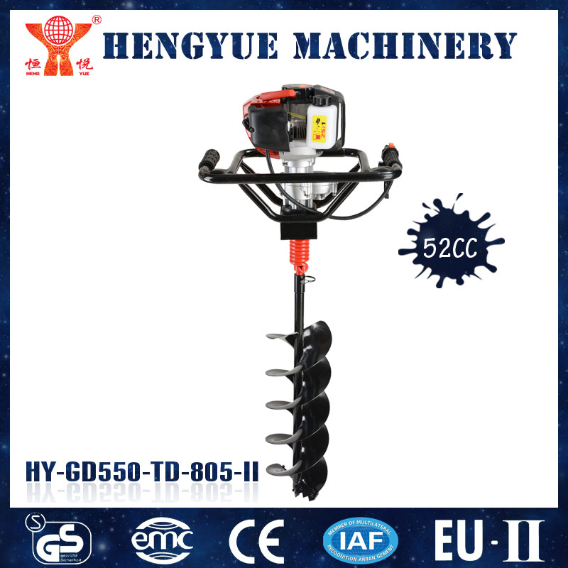 Powerful Gasoline Ground Drilling Machine