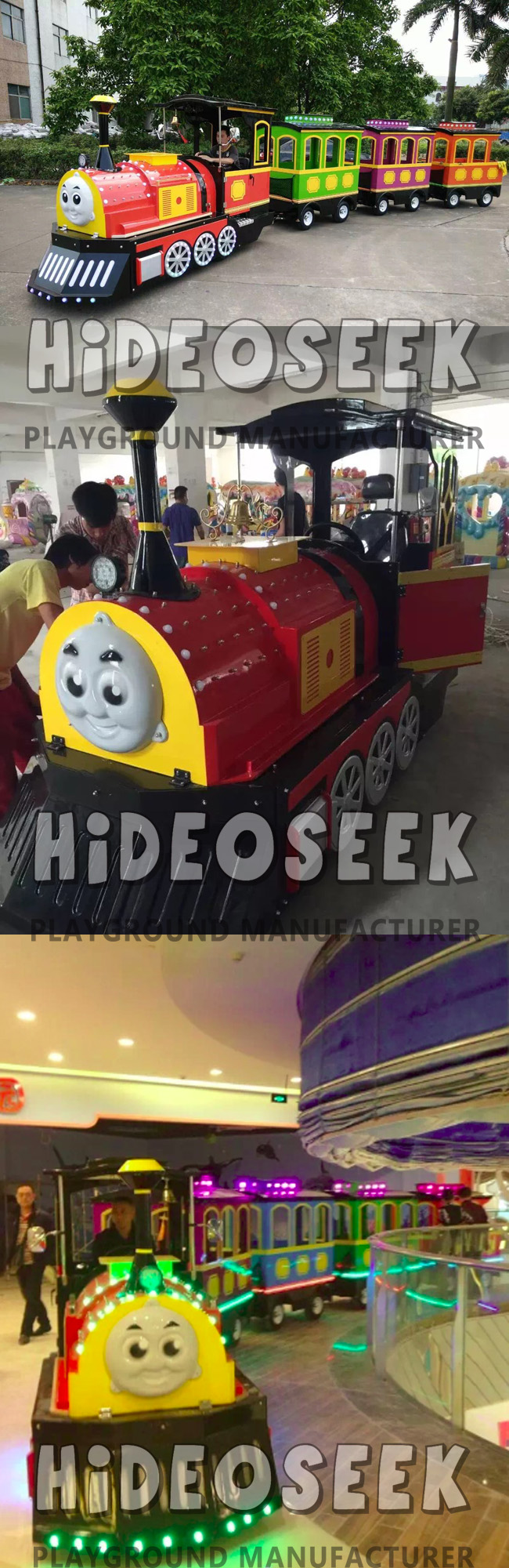 Electroic Trackless Train Series for Indoor and Outdoor Amusement Park