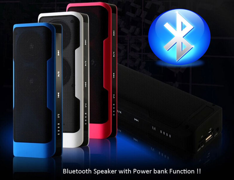 High Quality Bluetooth Speaker with Power Bank Charger Function (PB-01)