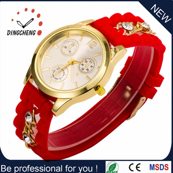 2016 Fashion Women Watches Alloy Case Watch Quartz Movement Watch Low Pirce (DC-670)