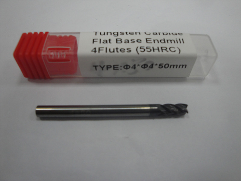 HRC 65 Degree Tungsten Steel Carbide Endmills