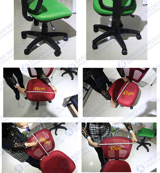 Different Colors Office Chair Without Armrest, Computer Chair