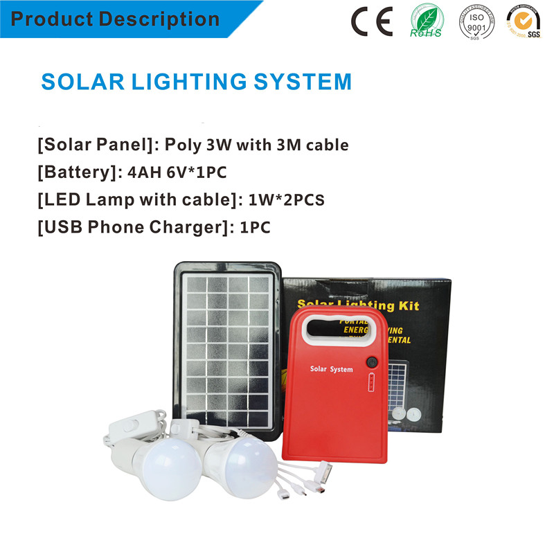 Portable Solar Lighting Kits for Home Using