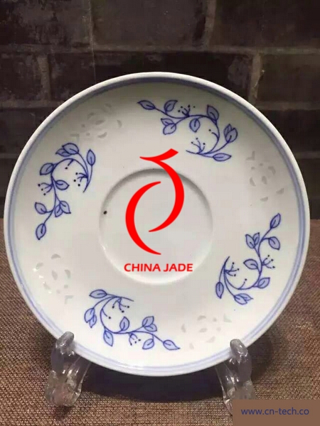 China Blue and White Blue and White Porcelain Plate