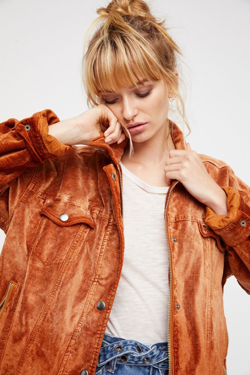 Beautiful and Luxe Suede Trucker Jacket