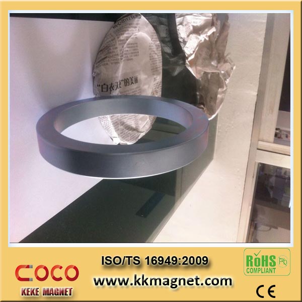 Ring Magnet with Big Hole, Permanent Magnet, Neodymium Magnet Wind Turbine N35, N38, N40, N42, N45, N48, N50, N52