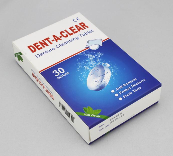 Anti-Bacteria Denture Cleansing Tablet with Fresh Taste