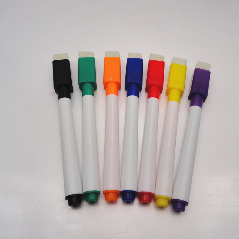 Top Sale Magnetic Whiteboard Marker Pen with Brush