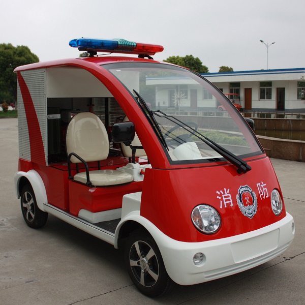 China OEM 2 Seats Fire Emergency Mini Electric Fire Truck (DVXF-3)