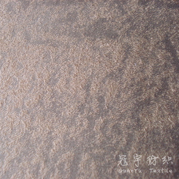 Taped Suede Polyester Home Textile Fabric for Sofa