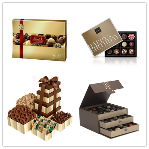 Chocolate Balls Box with PVC Window / Drawer Box