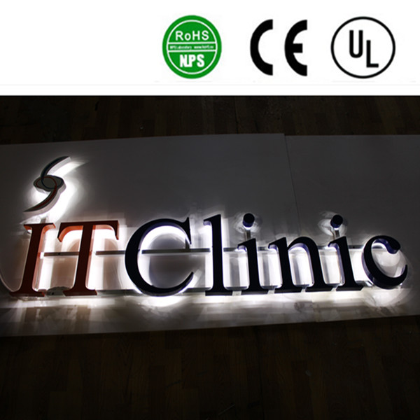 3D Stainless Steel Letters for Indoor (ID-08)