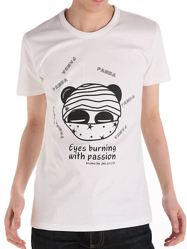Funny Eyes Burning Printed Wholesale Custom Cotton Fashion Men Summer T Shirt