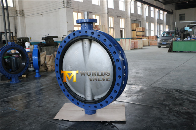 Dn750 Double Flanged U Type Butterfly Valve with Ce ISO Wras Approved (CBF01-TU01)