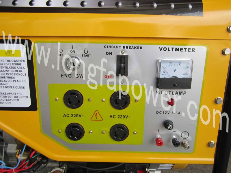 Kobal Type Hot Sale Small Power 5kVA Gasoline Generator Set