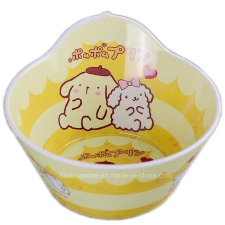 Melamine Salad Bowl with Cartoon Logo (BW7193)