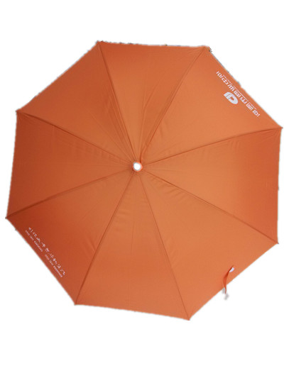 Auto Open Orange Advertising Straight Umbrella (JYSU-15)