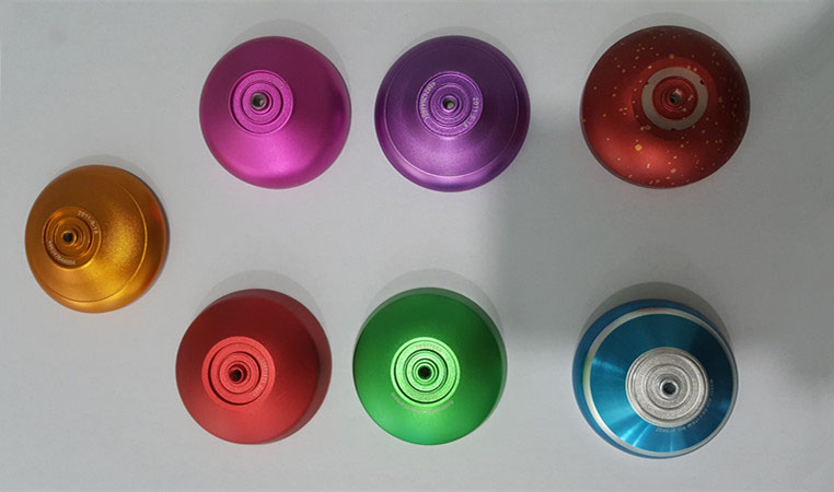 Precision CNC Machining Part for Yoyo Ball with Baking Varnish