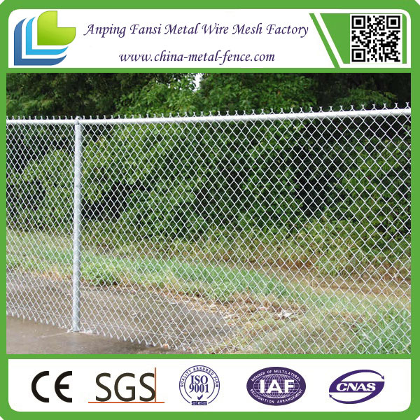 Hot Sale Galvanized Chain Link Fence for Factory