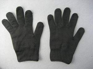 Metal Mesh and Polyester Mixed Anti-Cut Glove