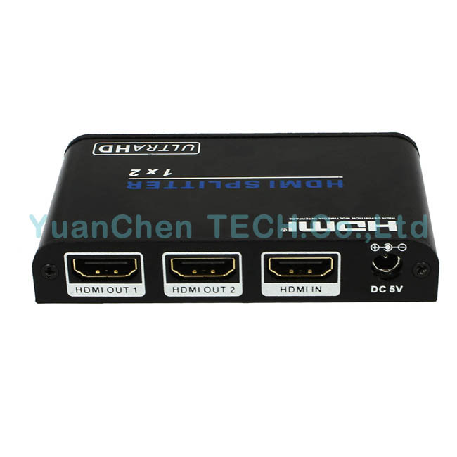 1080P HDMI Converter HDMI 2.0 1*2 HDMI Splitter for Computer HDTV