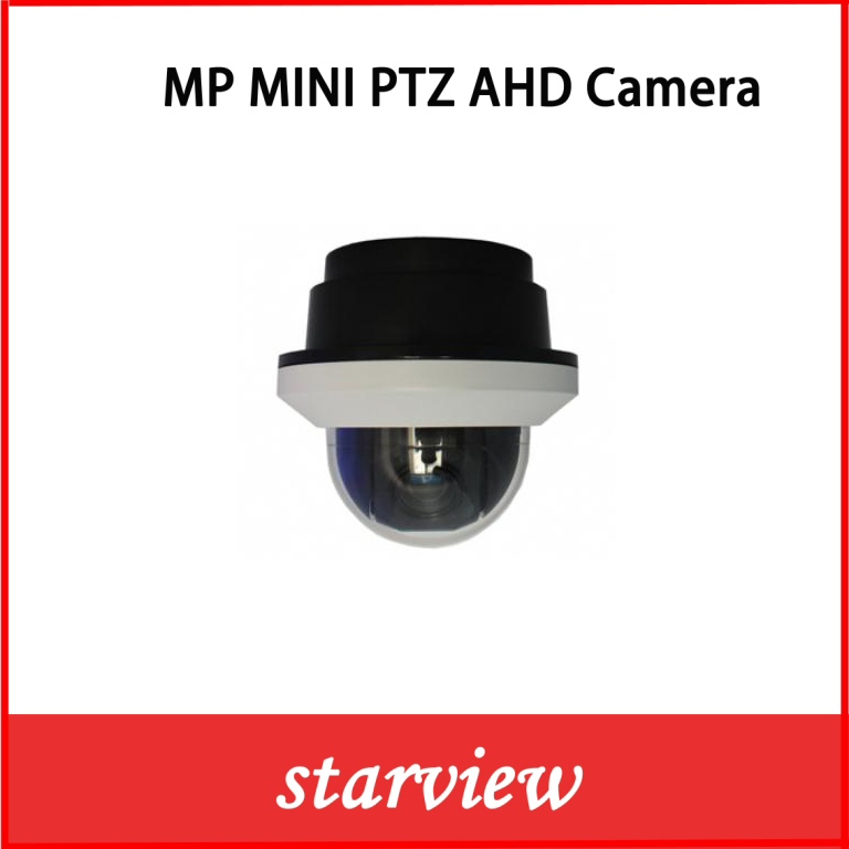 10X 1080P Mini PTZ Ahd Camera in-Ceiling Mount 