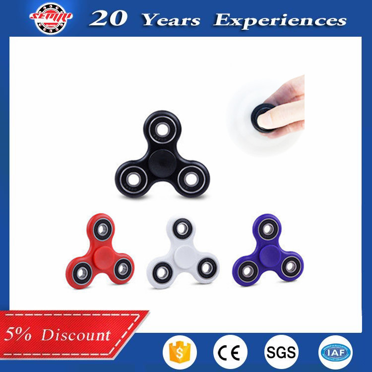 Red Hand Spinner Fidget Toy EDC High Speed Stainless Steel Bearing