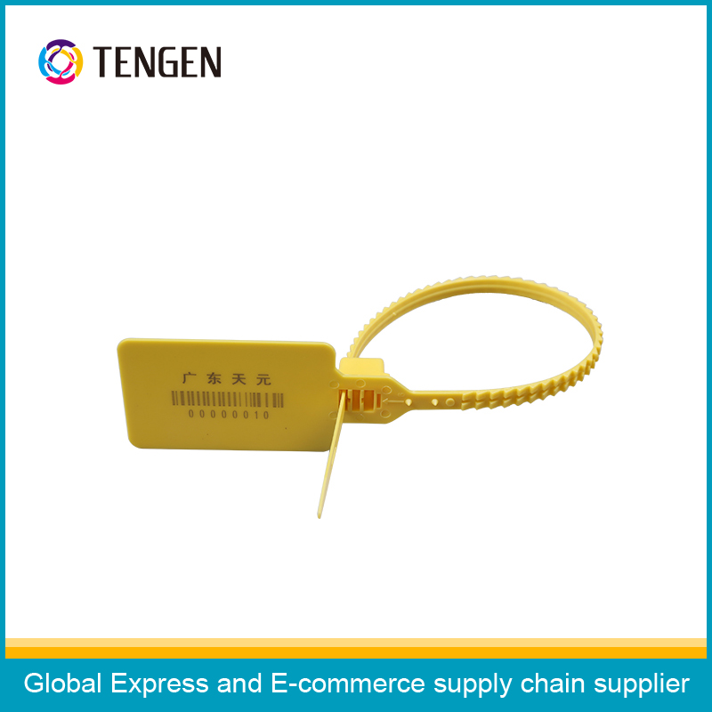 Plastic Security Seal with OEM Logo and Barcode Type 13