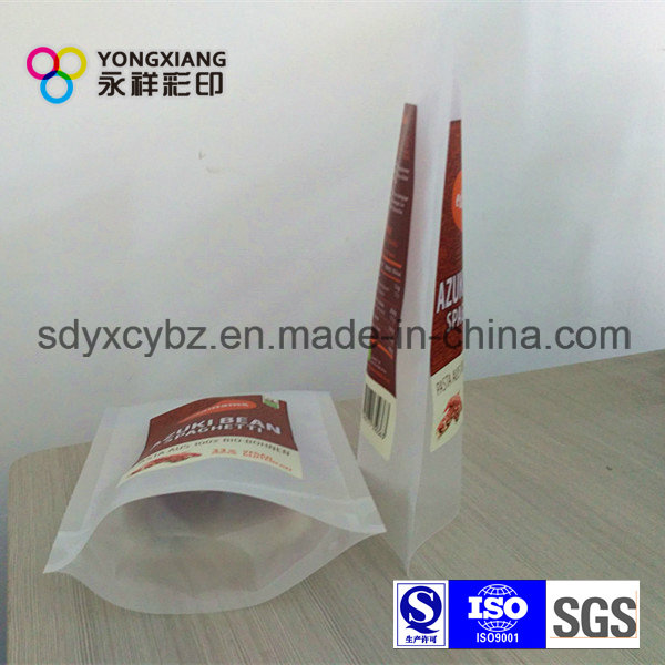 Plastic Packaging Stand up Zipper Bag