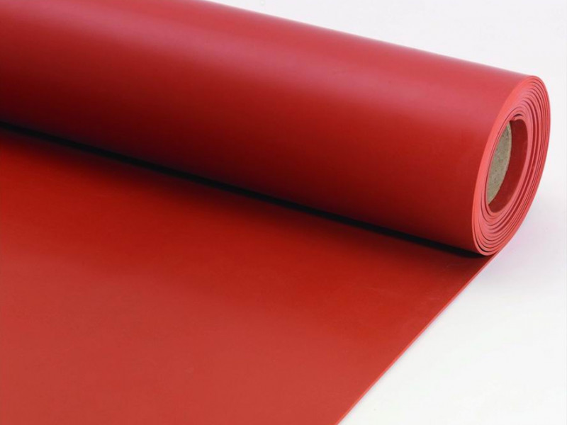 Pure Gum Red Rubber Sheet Red Natural Rubber Sheet NR Rubber Sheet