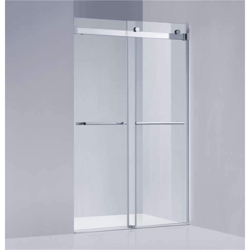304SUS & 8/10mm Tempered Glass Sliding Shower Screen (A-KW022-D)