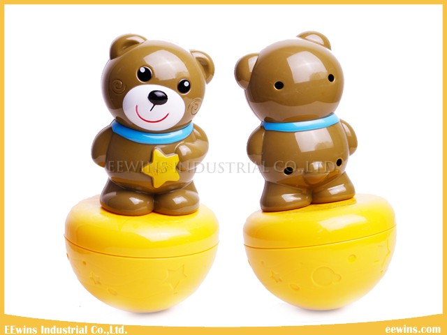 Funny Toys Happy Circus Toys Tumbler Bear Baby Toys