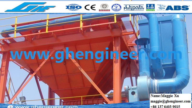 Gypsum Handling Generator Driven Movable Feeder Hopper