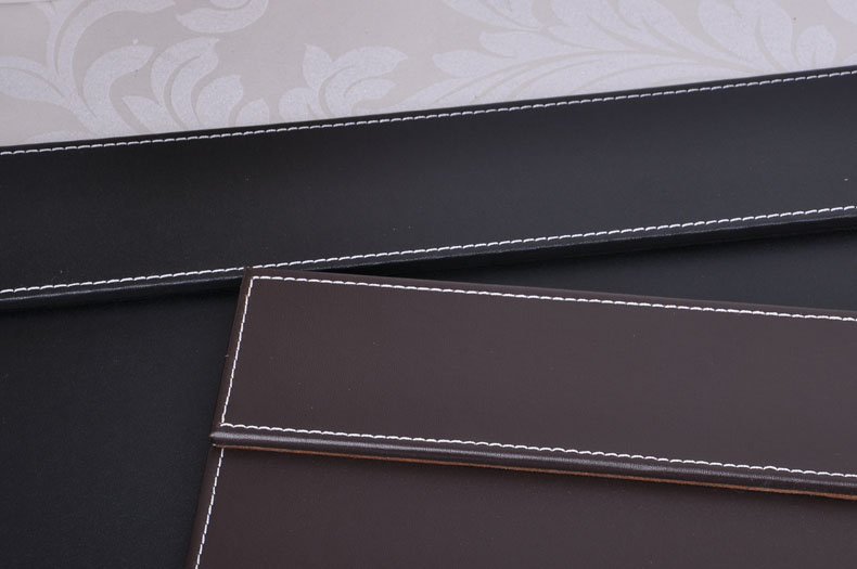 PU Leather Desk Pad with Top Panel