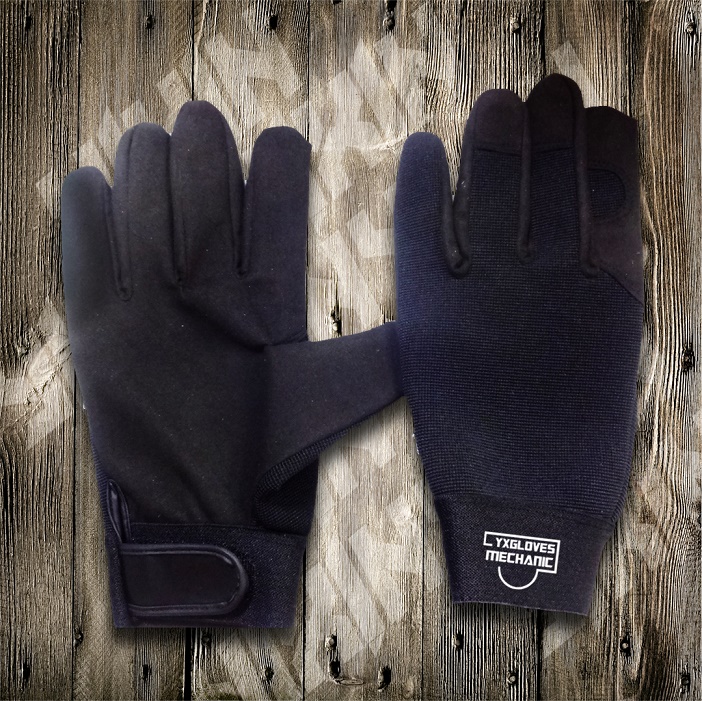 Mechanic Glove-Working Glove-Safety Glove-Synthetic Leather Glove-Weight Lifting Glove