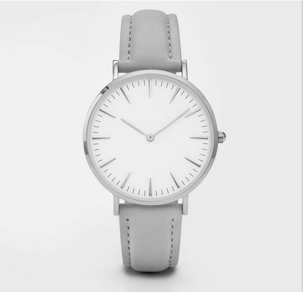 Top Fashion Leather Strap Lady Wrist Watch