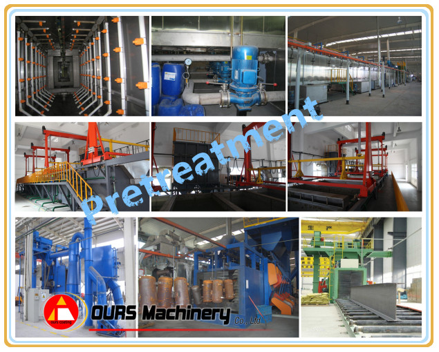 Auto/Manual Sand Blasting Coating Booth for Metal Industry