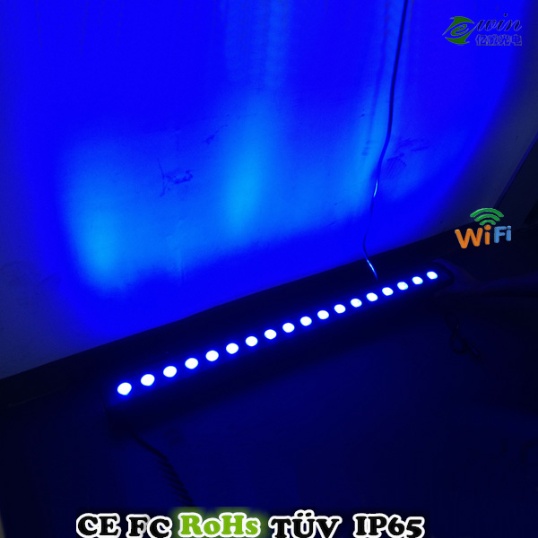 WiFi Function Blue LED Wall Washer for Building