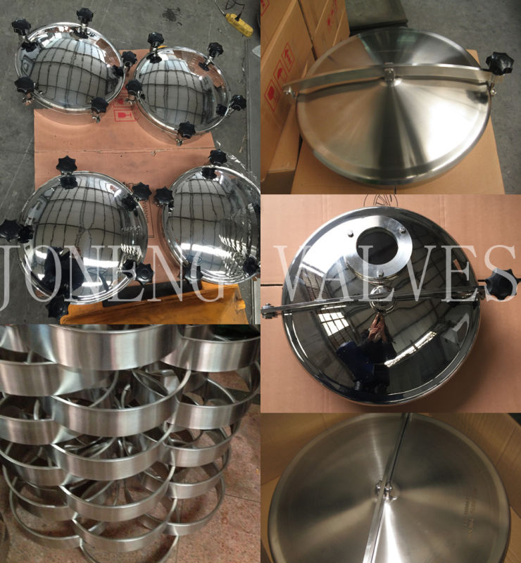 Stainless Steel Pressure Type Round Manhole Cover Manway (JN-ML1001)