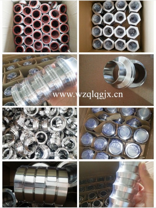 Stainless 304 316 Fittings Sanitary Quick Tube Coupling