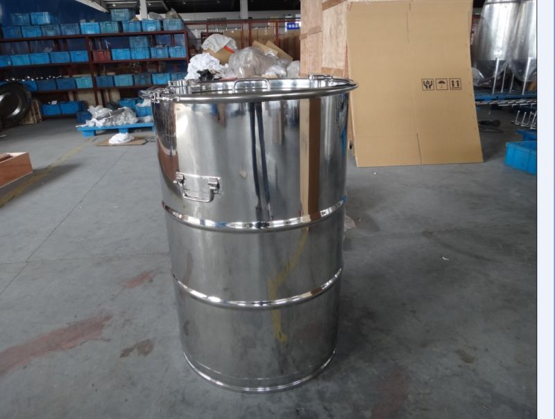 Stainless Steel Mirror Polished 10L-1000L Drum