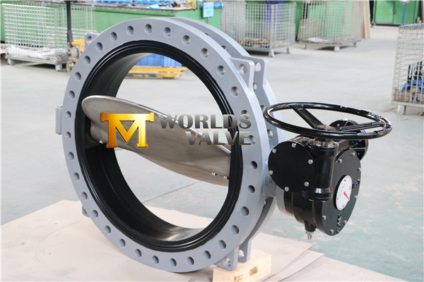 U Type Stainless Steel Butterfly Valve with Worm Gear (CBF01-TU01)