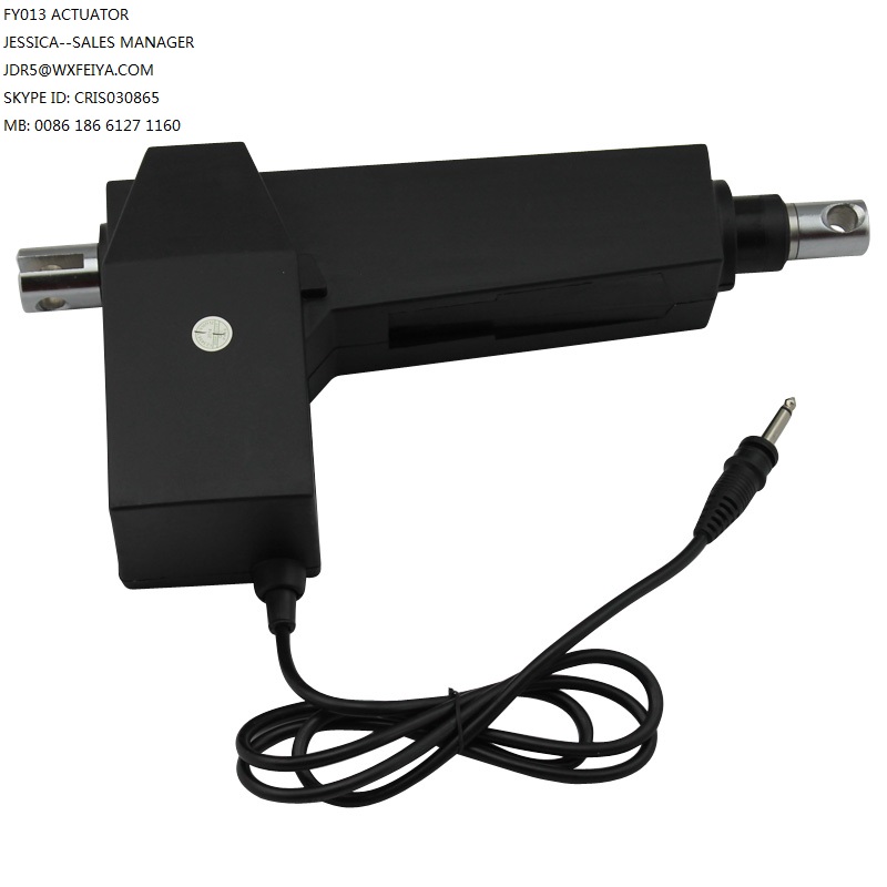 DC 24V 300mm Stroke 8000N Linear Actuator kits with remote control units for Hospital Bed or Medical Bed (FY013)