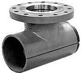 Wphy52 Carbon Steel Pipe Fittings Split Tee with Flange