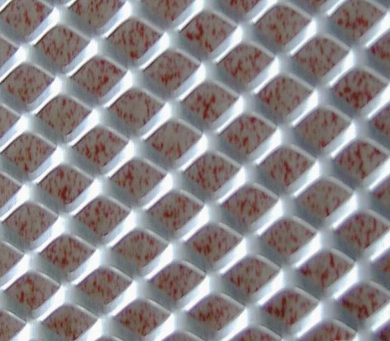 Stretched Aluminum Expanded Metal Mesh