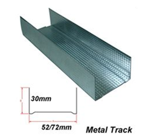 50*25 70*25 75*25 100*30 U Track Roll Forming Machine