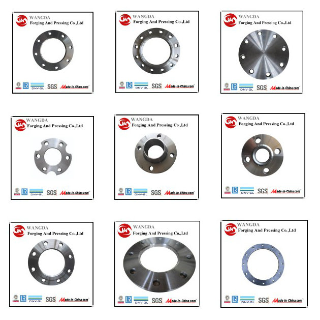 Carbon Steel GOST DIN ANSI Asem Forged Flange