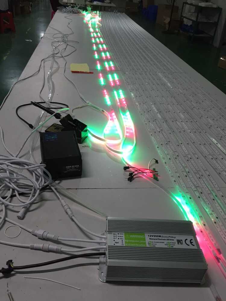 Color Changing 5050 RGB LED Neon Tube with DMX Controller LED Lighting