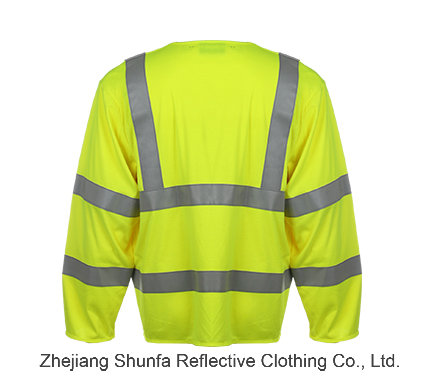 Flame Resistant High Visibility Long Sleeve Safety Clothing