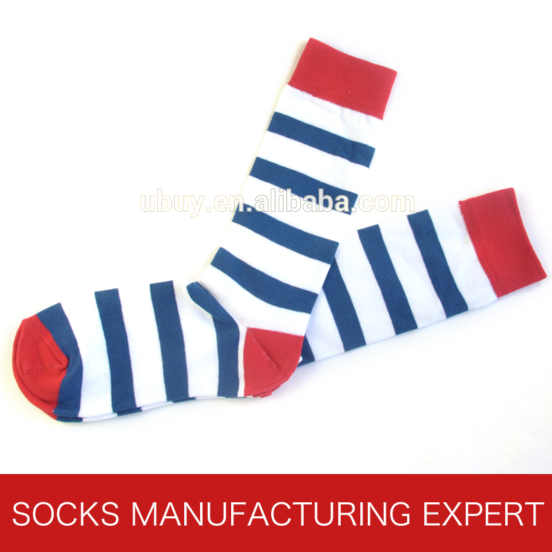 Comb Cotton Happy Sock for Men